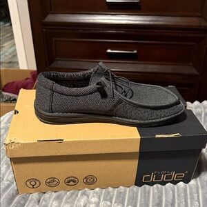 Hey Dude Black Loafers